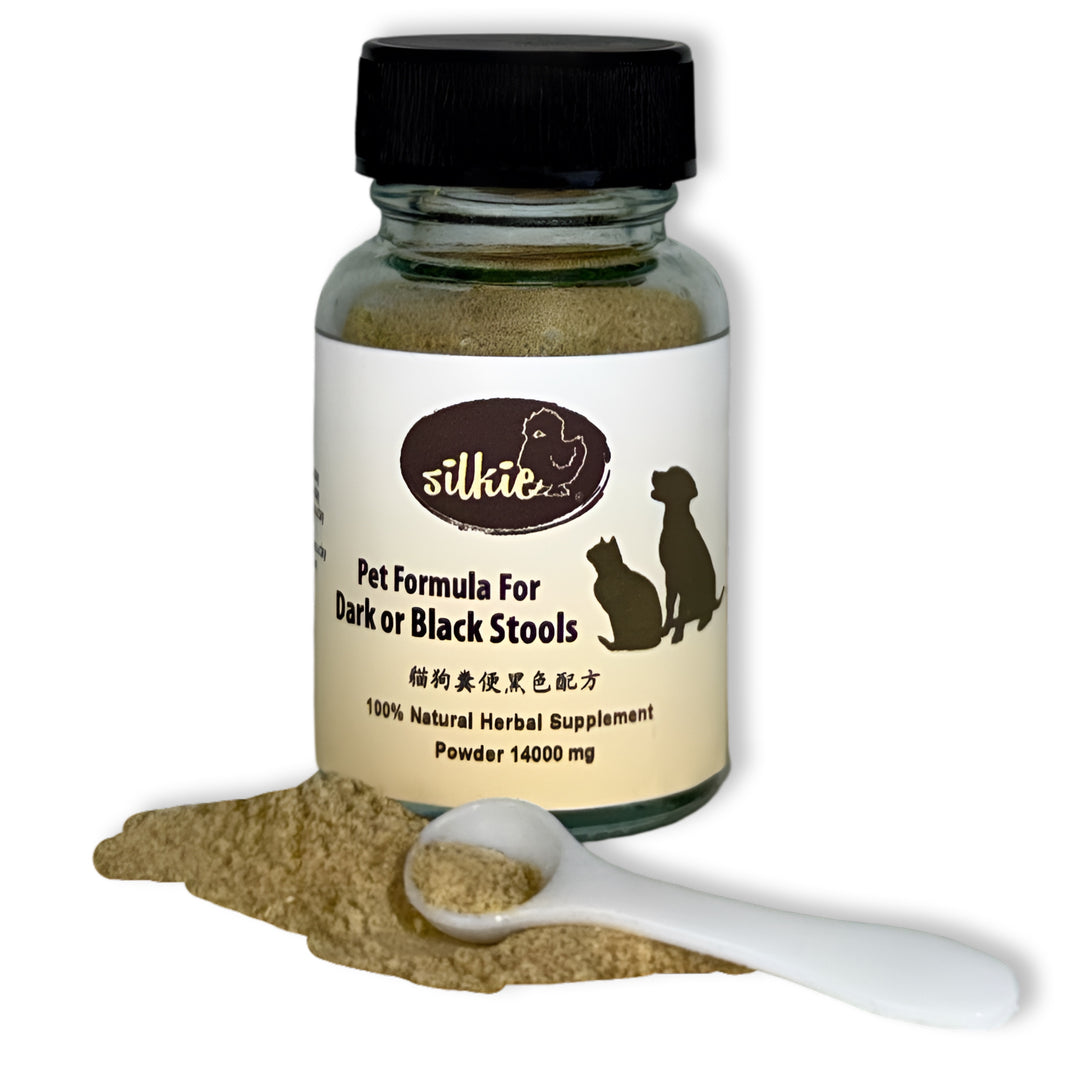 Phân sẫm màu hoặc đen của thú cưng - phân giống như hắc ín hoặc đen, có thể nôn mửa, khó chịu ở bụng, yếu hoặc lờ đờ, nướu răng nhợt nhạt...