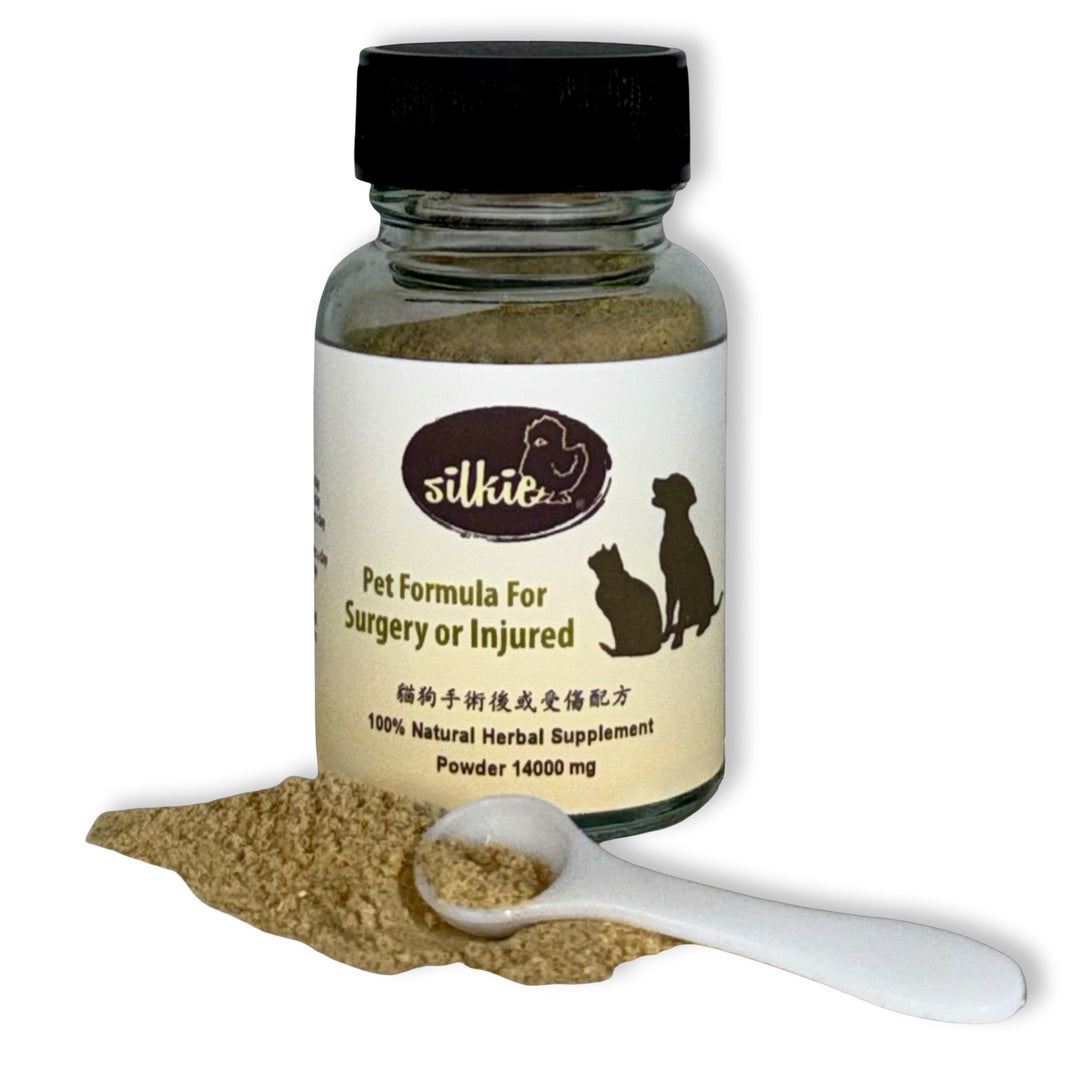 Thú cưng sau phẫu thuật hoặc bị thương - mệt mỏi, sưng nhẹ hoặc khó chịu, thỉnh thoảng bị rối loạn tiêu hóa...