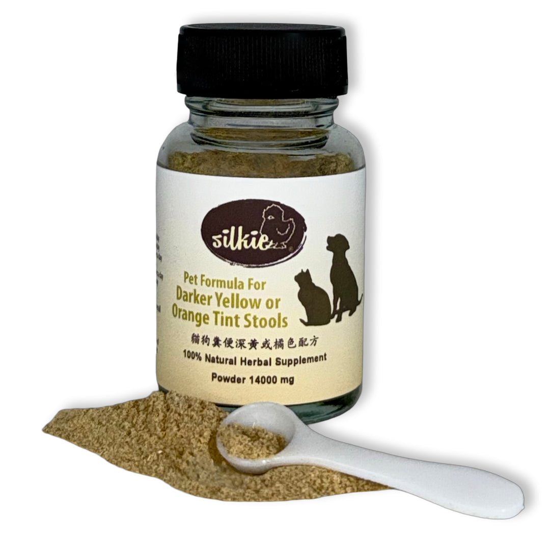 Phân thú cưng có màu vàng hoặc cam - phân có màu vàng tươi hoặc cam, buồn nôn nhẹ, tăng tần suất đi ngoài, chán ăn.