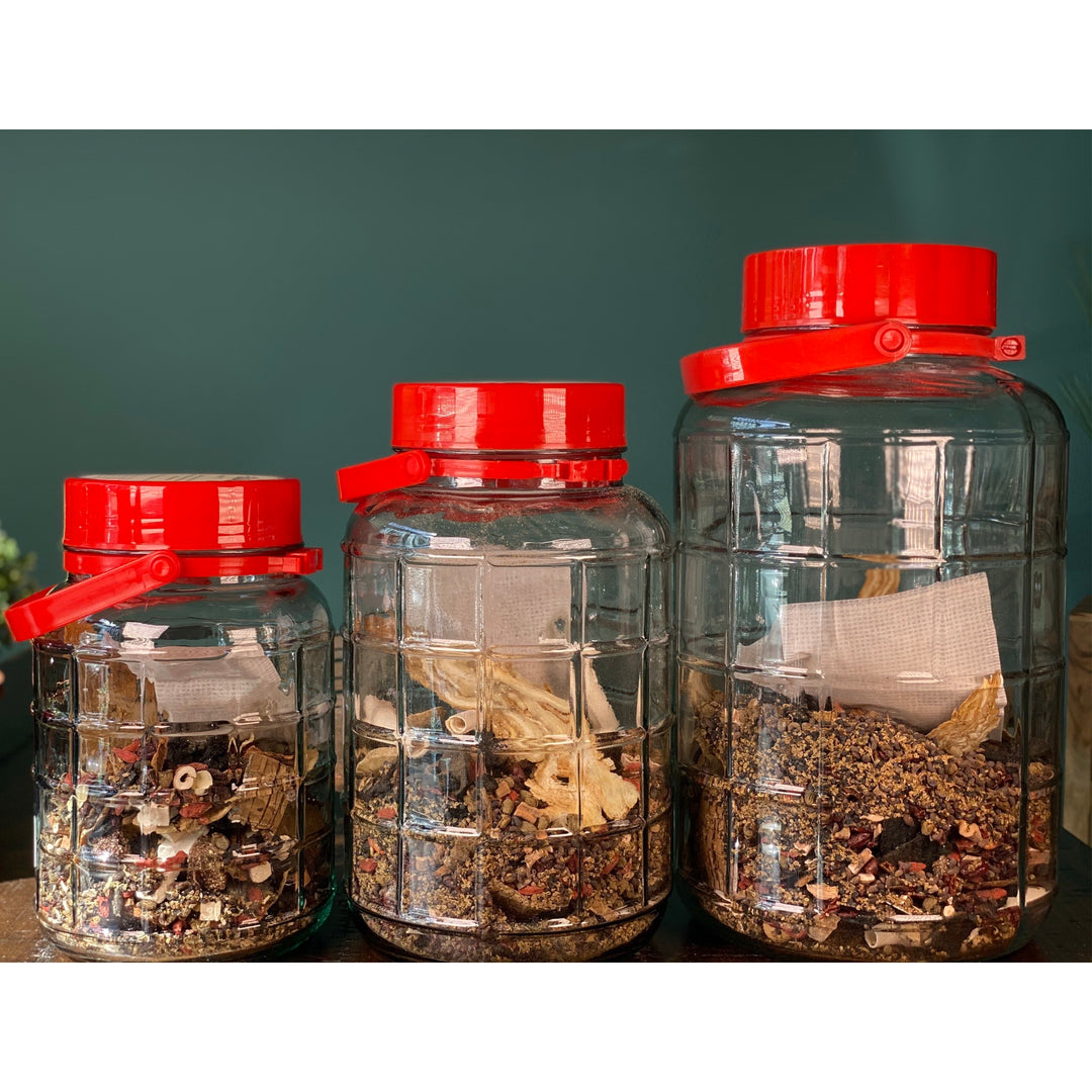 Công thức thảo dược trường thọ cho rượu thuốc (KHÔNG bao gồm rượu) (Không bao gồm lọ để vận chuyển)