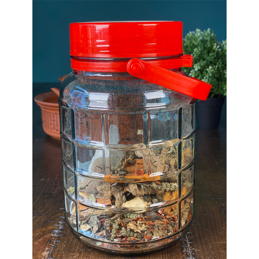 Công thức thảo dược lưu thông tốt cho rượu thuốc (KHÔNG bao gồm rượu) (Không bao gồm lọ để vận chuyển)