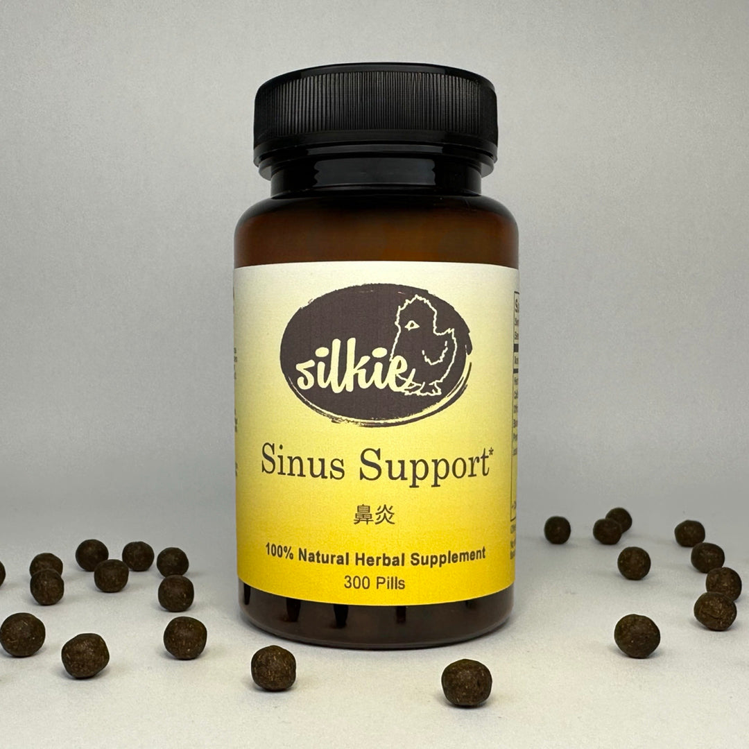 Herbal Sinus Support supplement for blocked nose, nasal congestion, sinus pressure, and seasonal sinus health