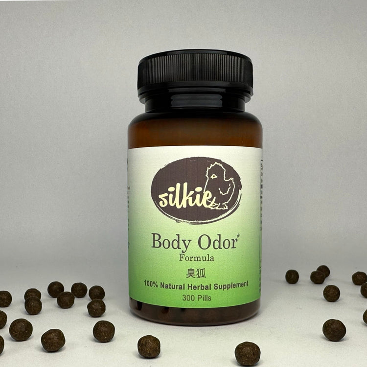 Herbal body odor support supplement promoting freshness, internal balance, and odor control