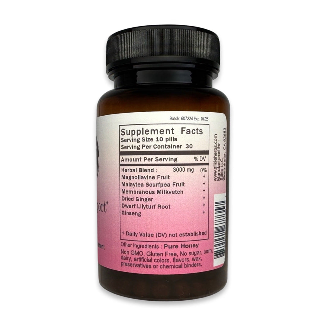 Traditional Chinese herbal brain support formula promoting memory, focus, concentration, and cognitive wellness