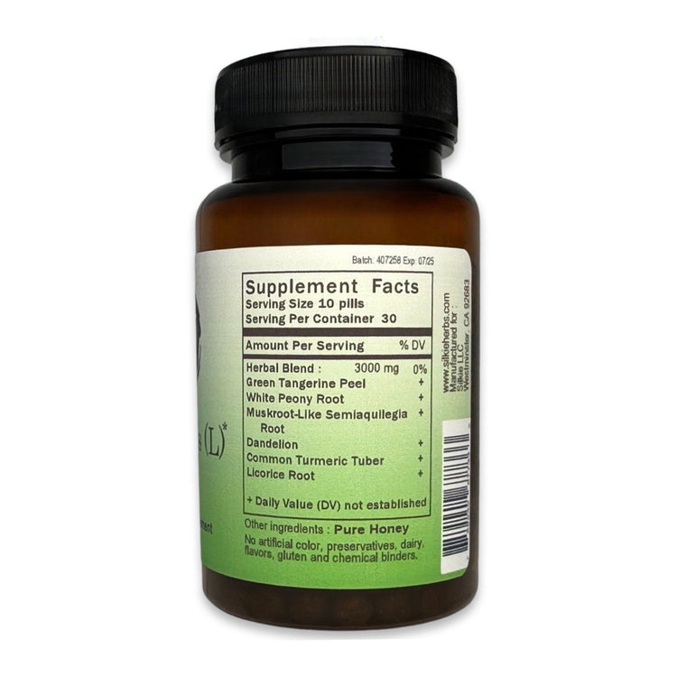 Traditional Chinese herbal formula designed to support breast health, circulation, and breast tissue wellness