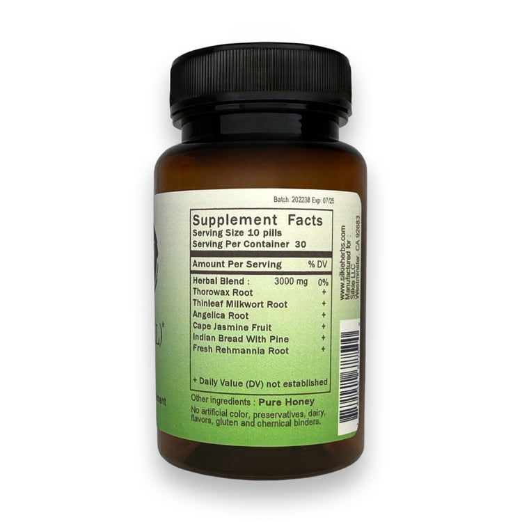 Traditional Chinese herbal formula for daytime fatigue, excessive daytime sleepiness, low energy, and alertness support