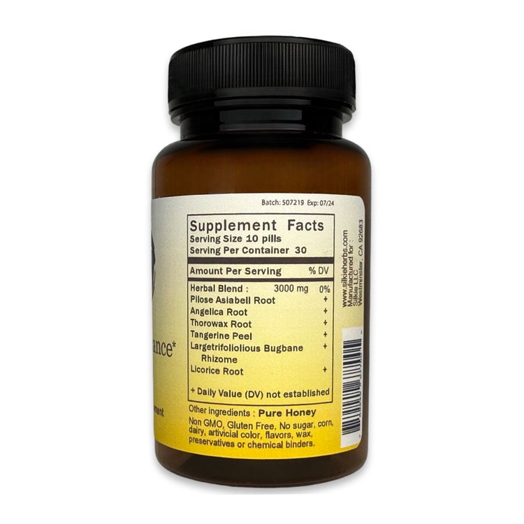 Traditional Chinese herbal formula supporting energy, endurance, physical stamina, and overall wellness