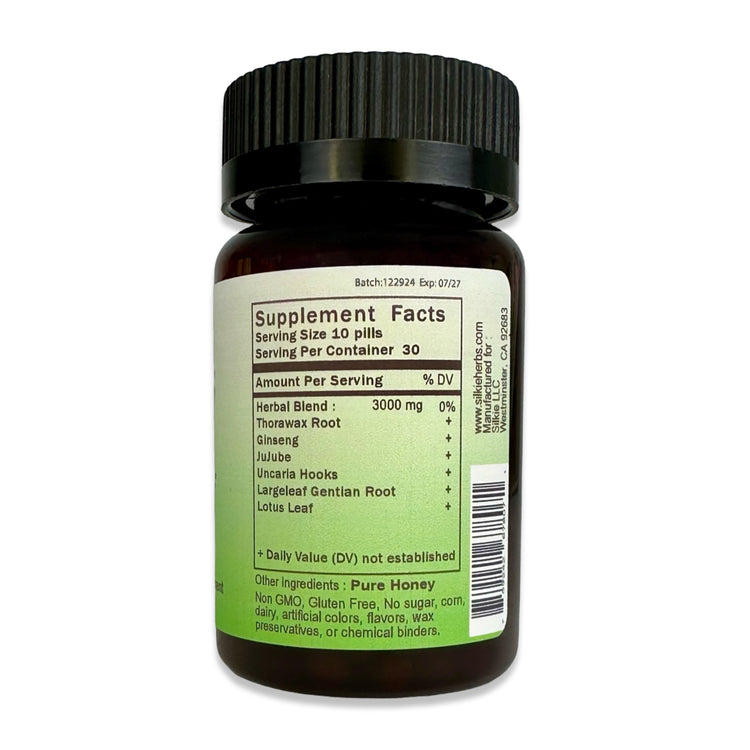 Traditional Chinese herbal formula supporting facial nerve recovery, facial muscle control, and Bell's Palsy wellness