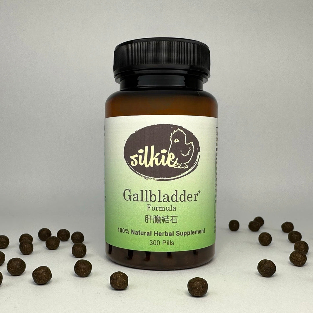 Chinese herbal gallbladder support supplement for healthy bile flow and gallstone wellness
