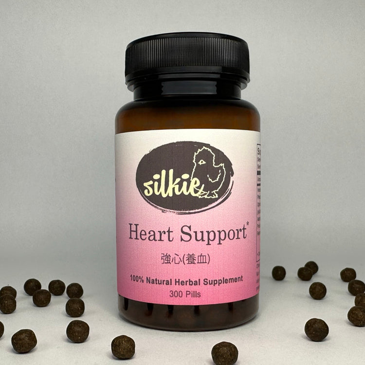 Chinese herbal supplement formulated to support heart health, healthy circulation, emotional wellness, and sleep quality
