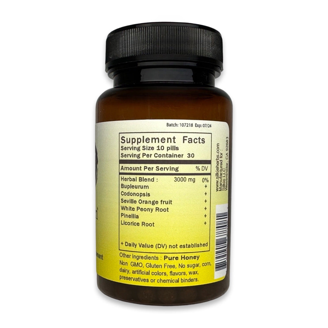 Heartburn support formula by Silkie Herbs for digestive wellness, stomach comfort, and healthy digestion