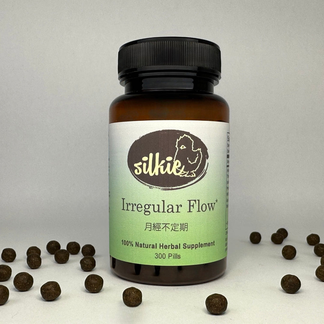 Chinese herbal supplement traditionally used to support irregular menstruation, healthy menstrual cycles, and reproductive wellness