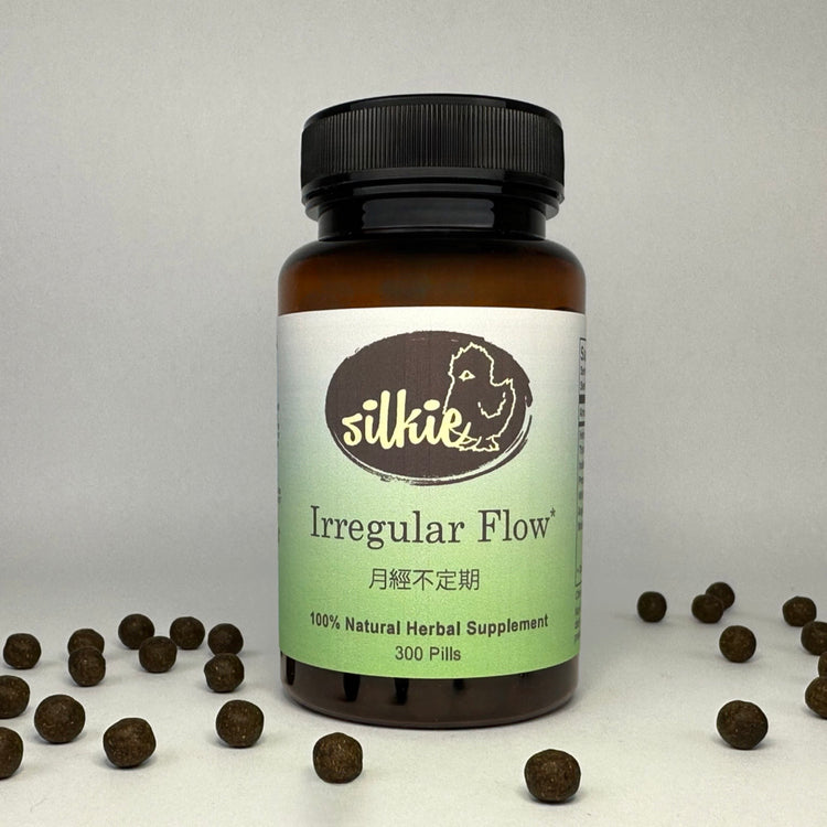 Chinese herbal supplement traditionally used to support irregular menstruation, healthy menstrual cycles, and reproductive wellness