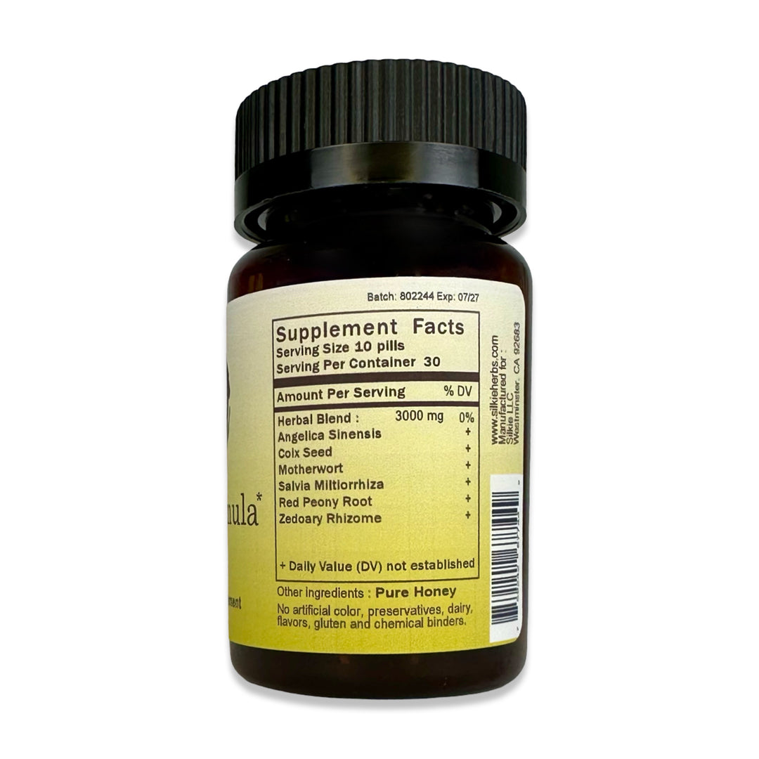 Traditional Chinese herbal formula for ovarian support, hormonal wellness, and reproductive health