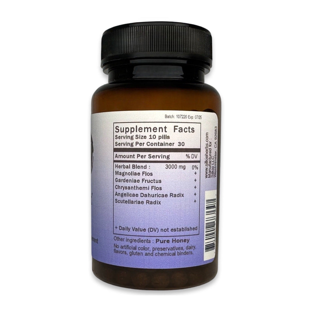 Viên uống thảo dược trị cảm cúm 120 viên - nhỏ giọt sau mũi... 風熱