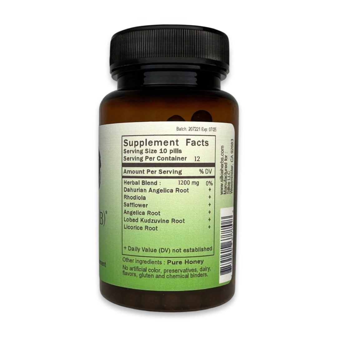 Thuốc thảo dược sau đột quỵ (B) Công thức 120 viên - bên trái khuôn mặt xuất hiện bất đối xứng hoặc thậm chí bị liệt... 口臉歪曲(瘀血)