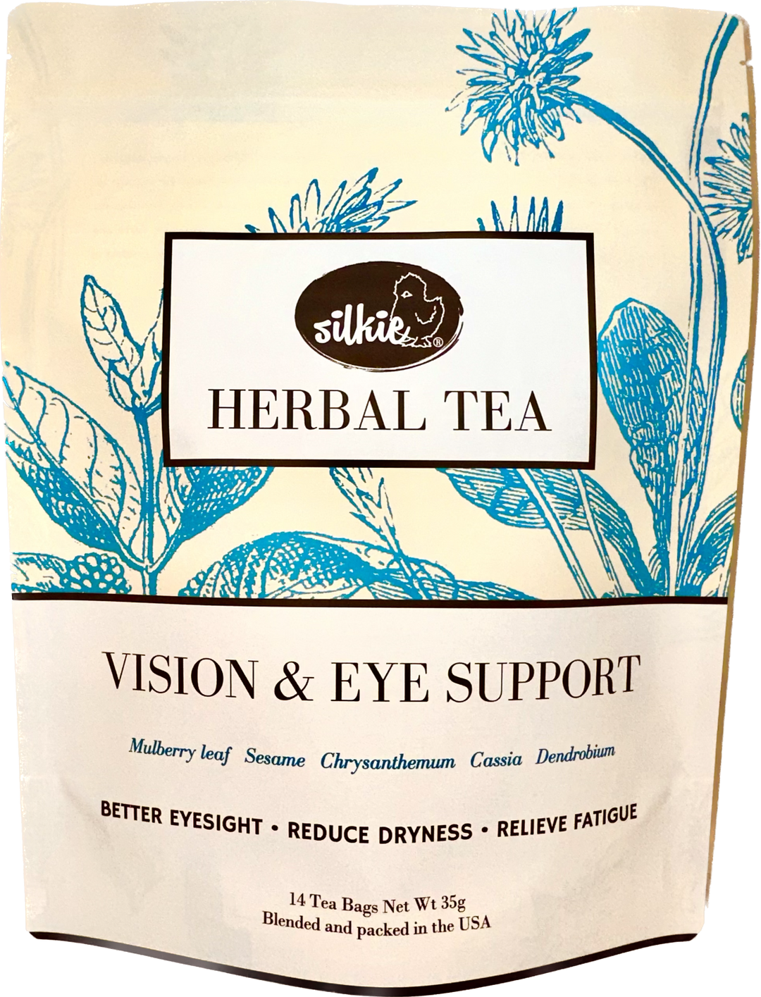 2 gói trà thảo mộc Crystal Clarity - trà hỗ trợ thị lực và mắt