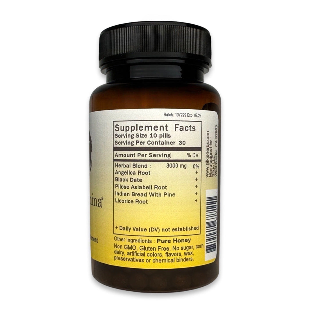 Herbal Pill Blood &amp; Stamina Formula 120 viên- ăn chay hoặc ăn chay, thiếu máu... 補氣血