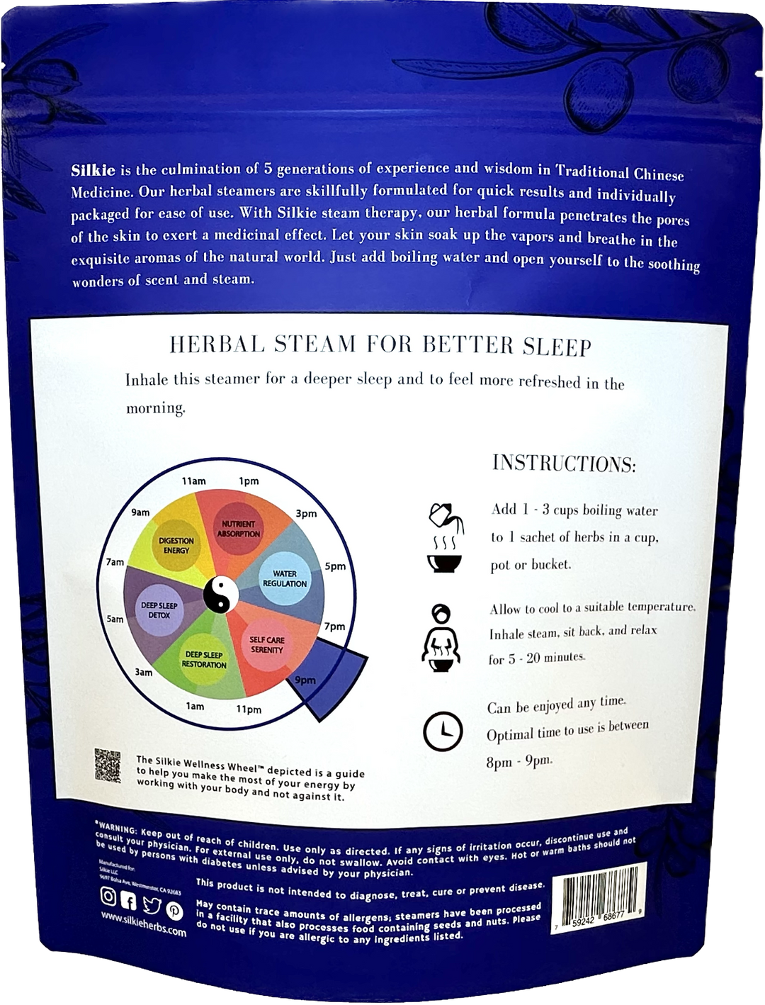 2 件装草药蒸锅助您深度睡眠
