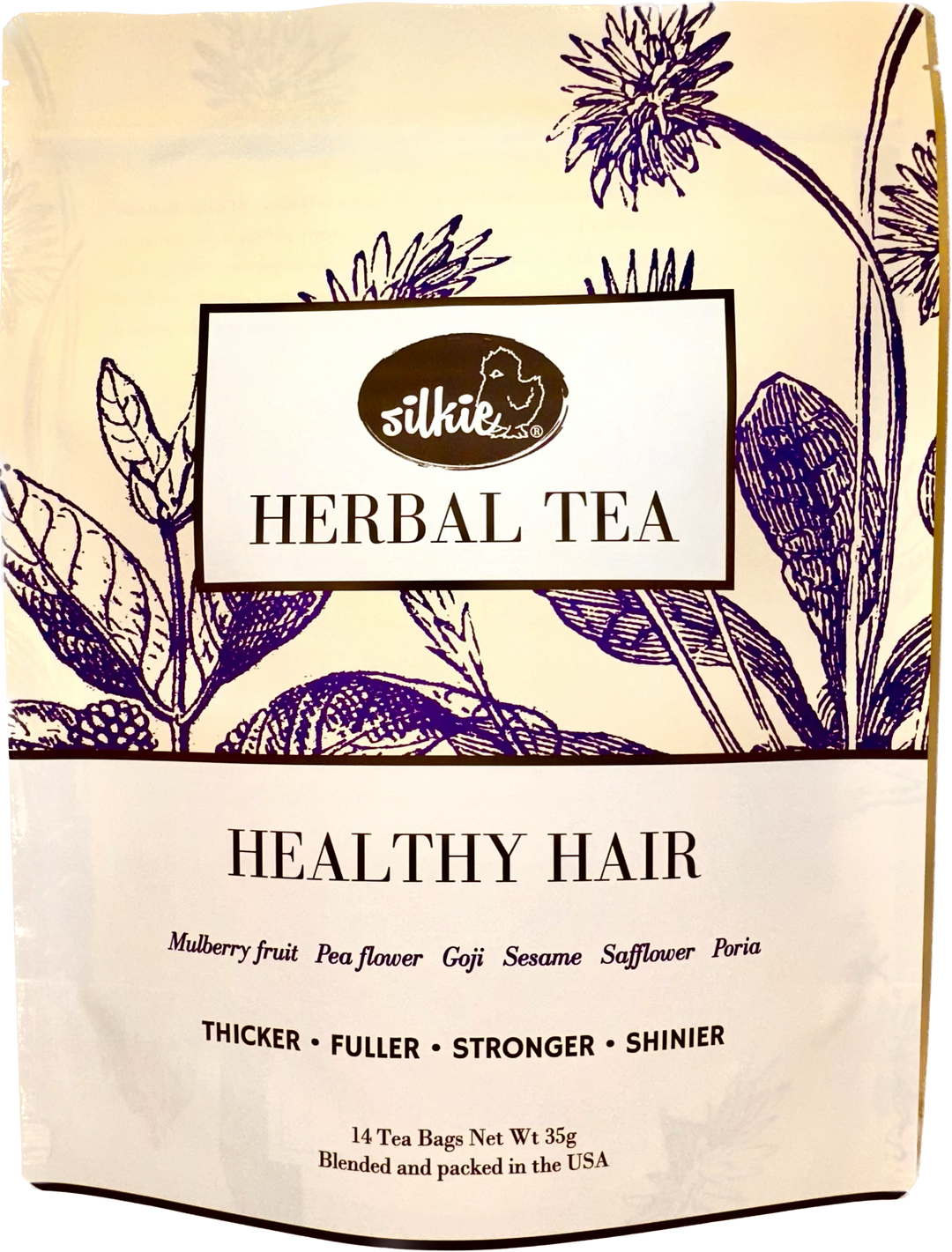 2 Gói Trà thảo mộc Black Beauty - trà tóc khỏe mạnh