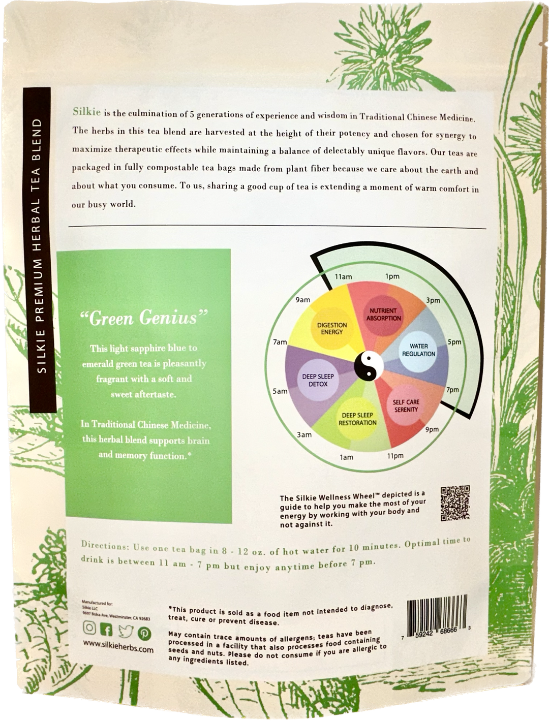 2 包草本茶 Green Genius - 健脑茶