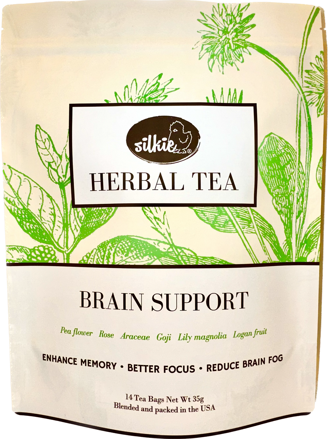 2 包草本茶 Green Genius - 健脑茶