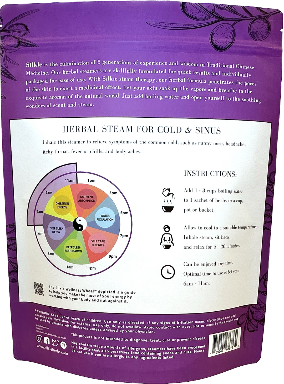 2 Gói Máy Xông Hơi Thảo Dược Trị Cảm Lạnh &amp; Viêm Xoang