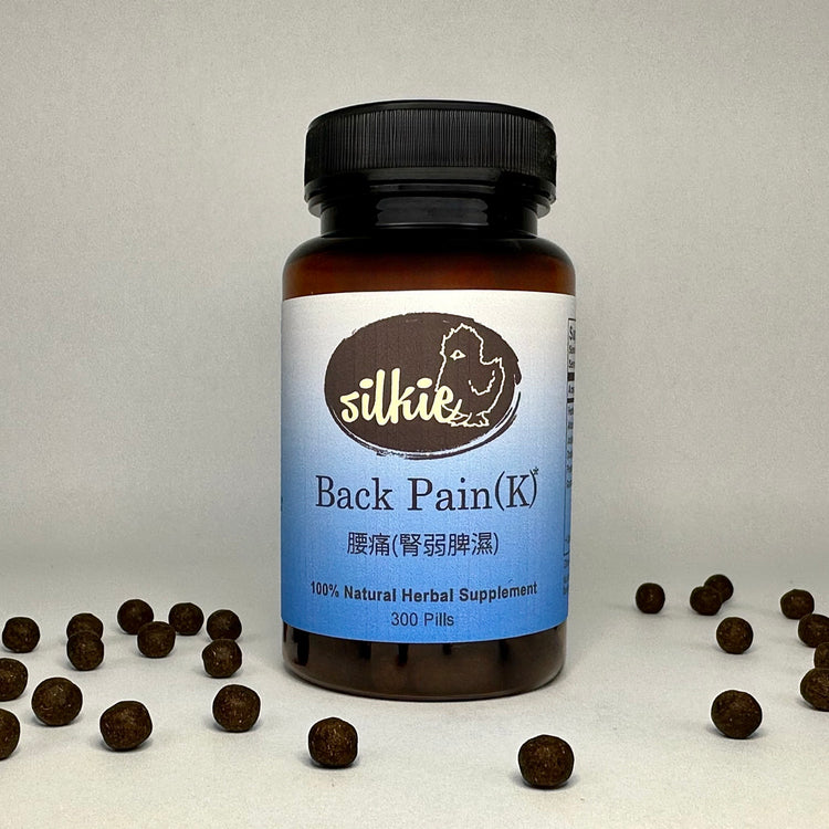 Chinese herbal supplement supporting lower back comfort, mobility, Kidney energy, and daily wellness