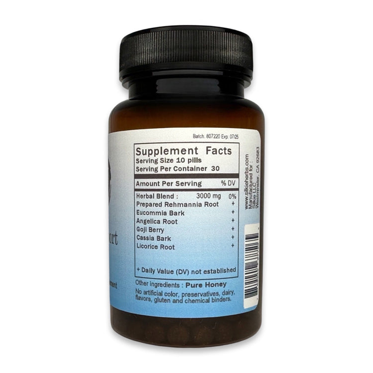 Traditional Chinese herbal formula supporting Kidney Yang, bone strength, vitality, lower back health, and circulation