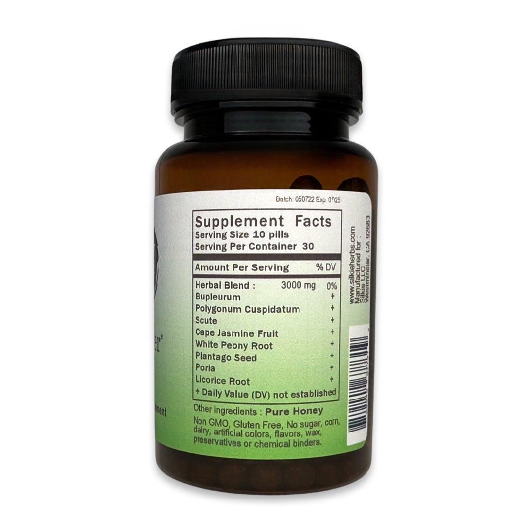 Traditional Chinese herbal formula supporting healthy liver function, circulation, muscle comfort, and overall wellness