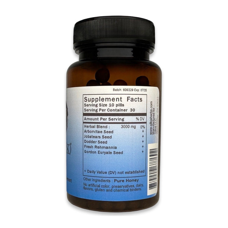 Traditional Chinese herbal formula for lower back pain that worsens after standing or walking and Kidney deficiency support