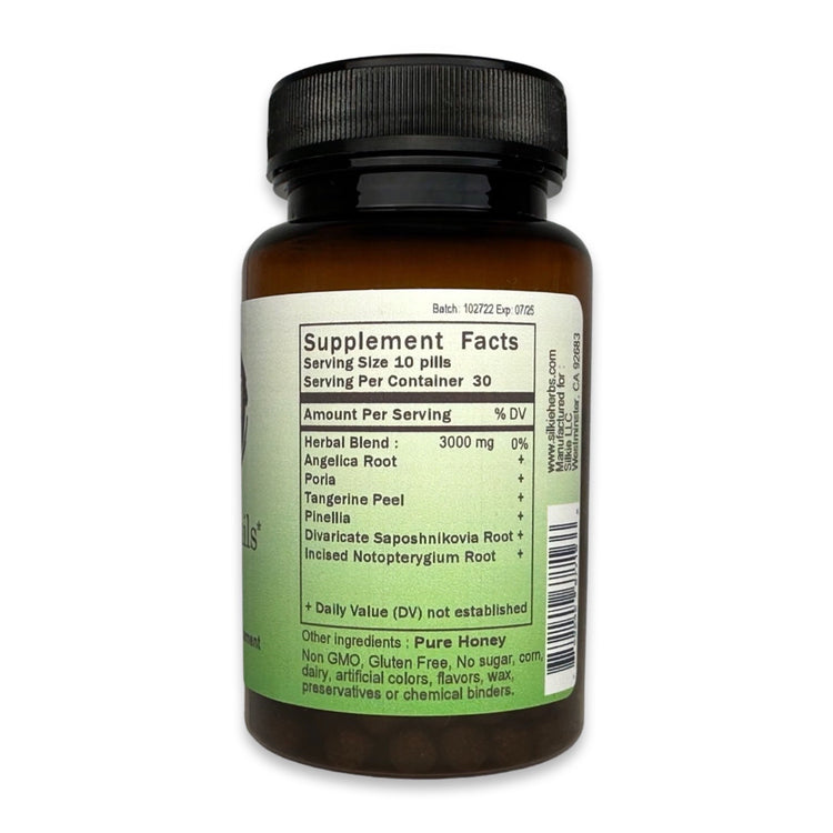 Traditional Chinese herbal formula supporting healthy fingernails, toenails, nail strength, and nail appearance