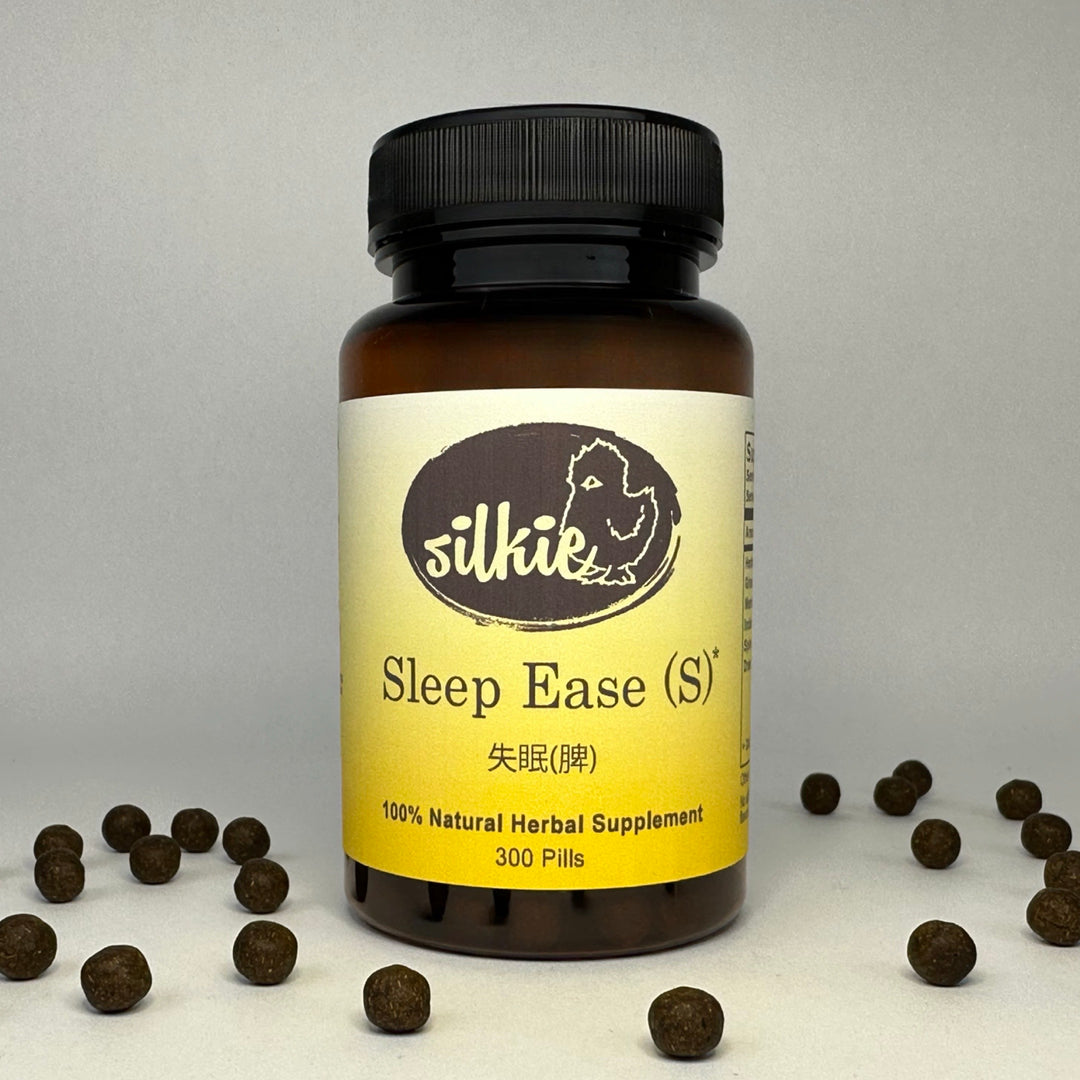 Chinese herbal sleep supplement supporting relaxation, occasional sleeplessness, and nighttime wellness