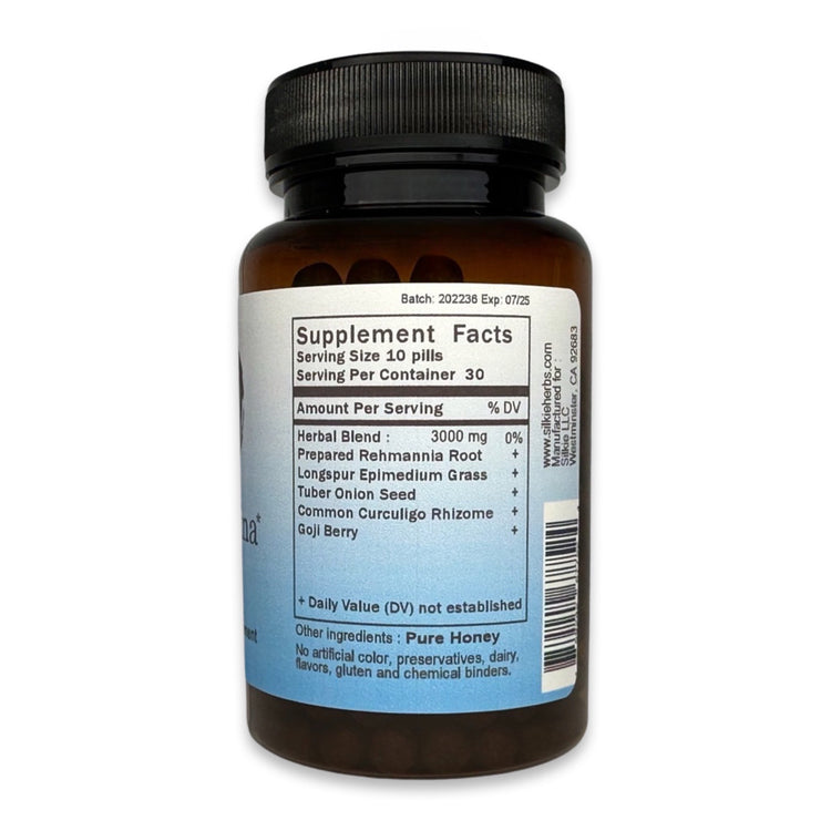 Traditional Chinese herbal formula supporting premature ejaculation, male stamina, confidence, and reproductive health
