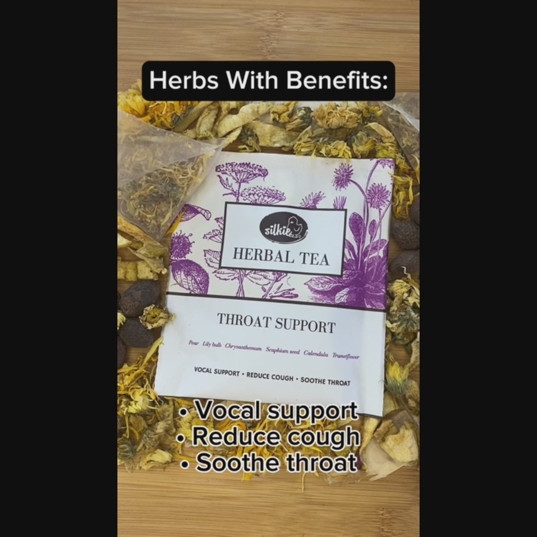 Silkie Soothe - throat support tea