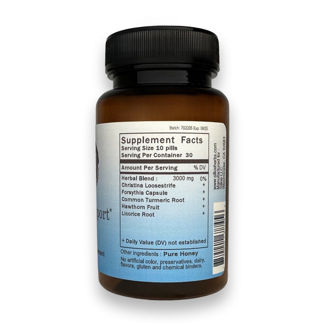 Traditional Chinese herbal formula supporting prostate health, bladder comfort, urinary function, and men's vitality