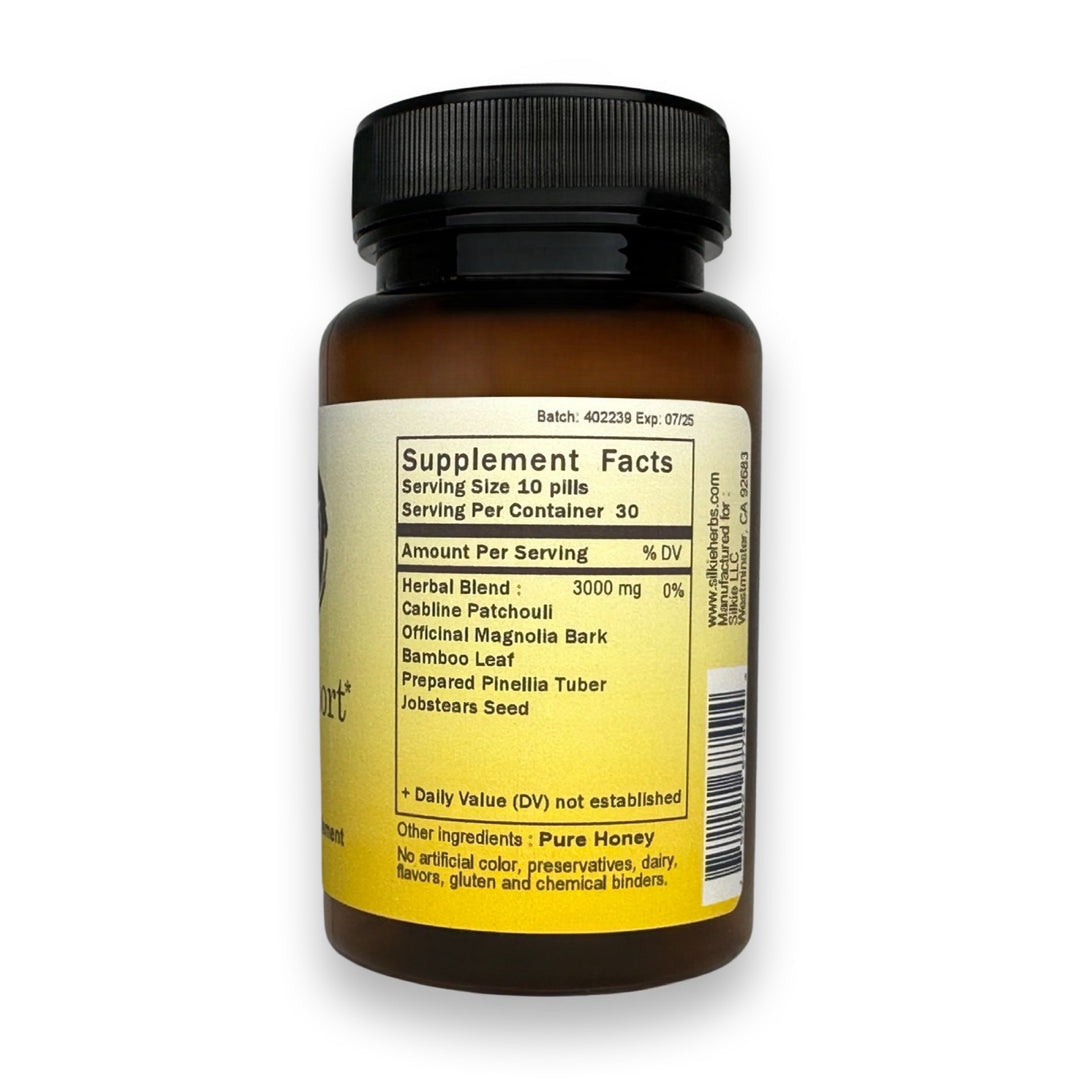 Traditional Chinese herbal formula for sinus congestion, stuffy nose, post-nasal drip, and respiratory wellness