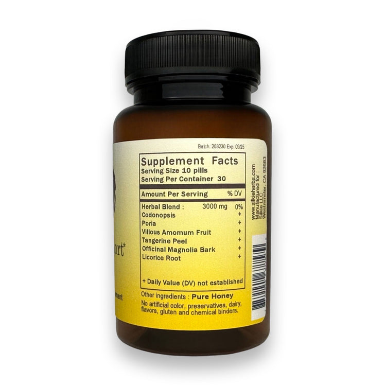 Traditional Chinese herbal formula for digestive wellness and nutrient absorption