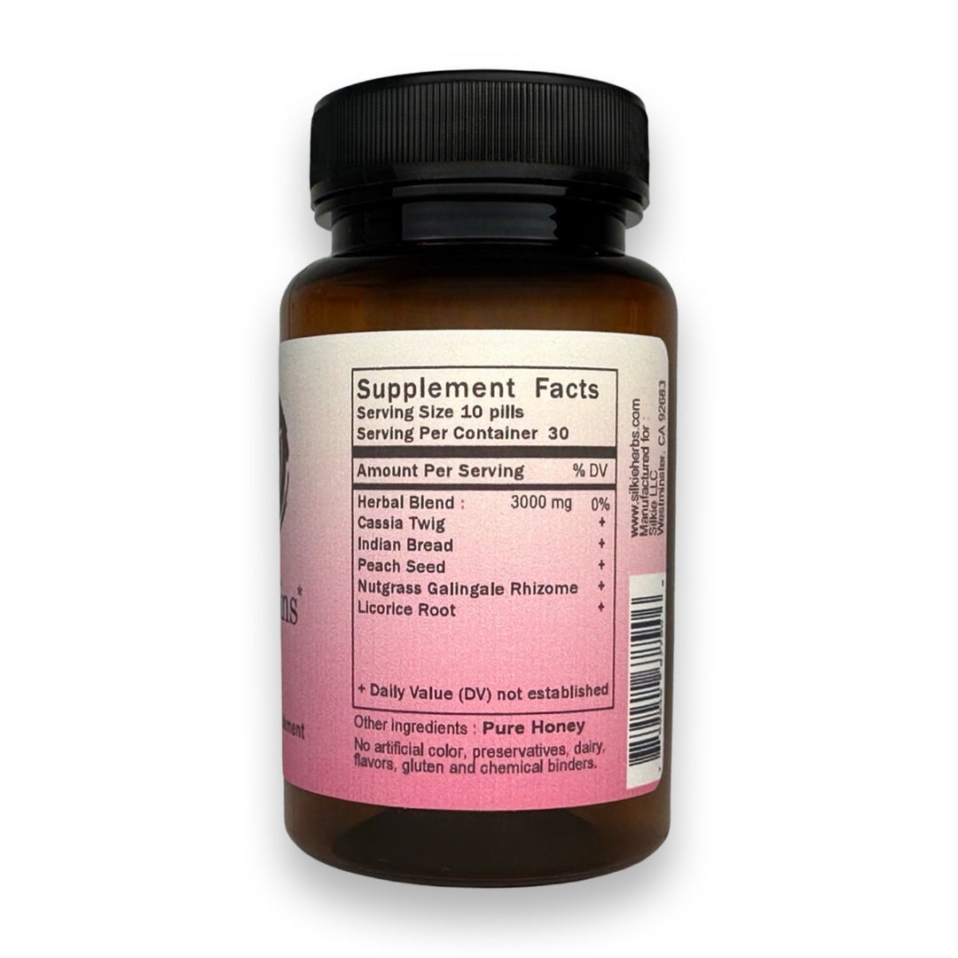 Traditional Chinese herbal formula for healthy veins, circulation support, and visible spider vein wellness