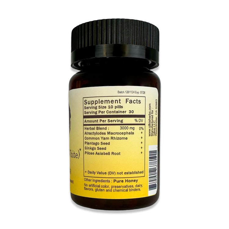 Traditional Chinese herbal formula supporting healthy vaginal discharge, feminine balance, and reproductive wellness