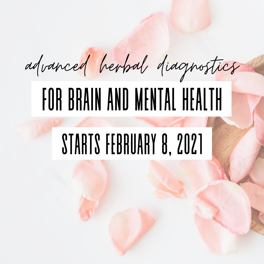 Advanced Herbal Diagnostics for Brain and Mental Health Course